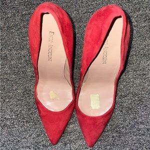 Red heels by Enzo Angiolini